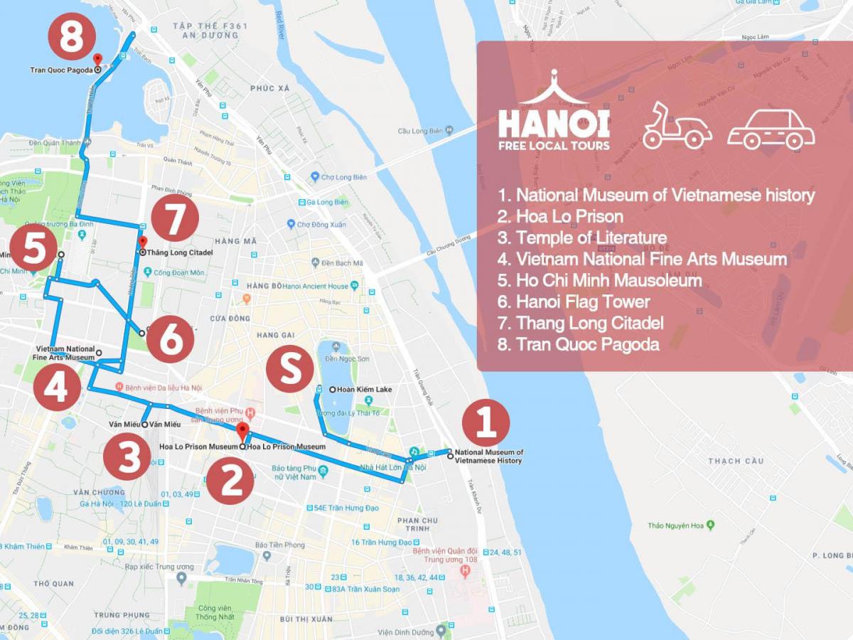 hanoi french quarter walking tour göster