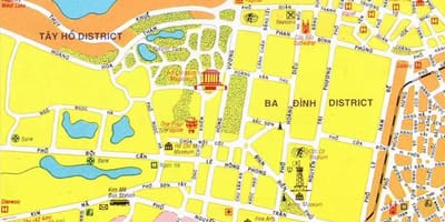 Hanoi şehir merkezi Haritayı göster 