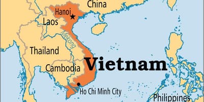Hanoi dünya haritası 