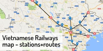 Hanoi tren istasyonu haritası 